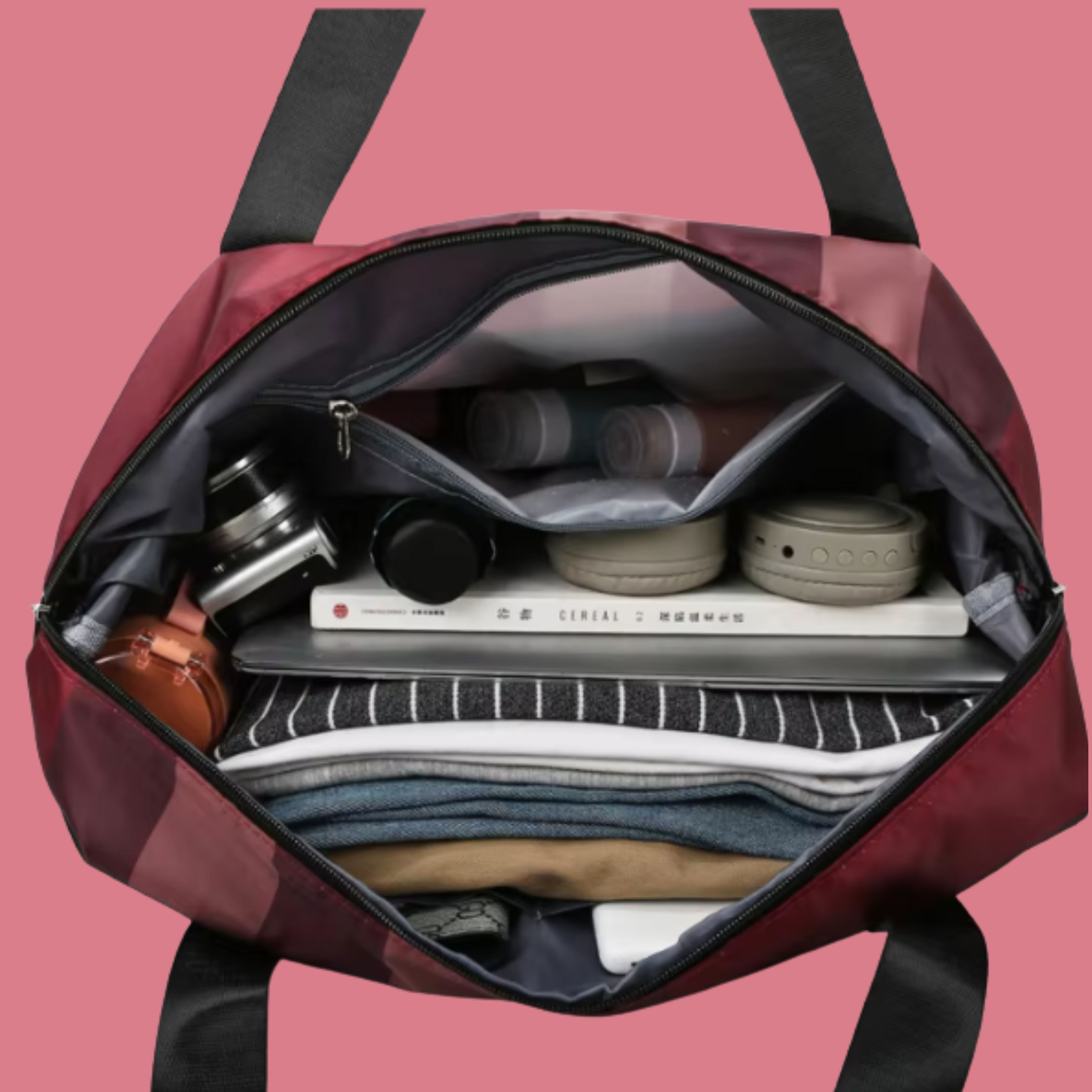 🎒 Sac de Voyage Pliable & Extensible Femme