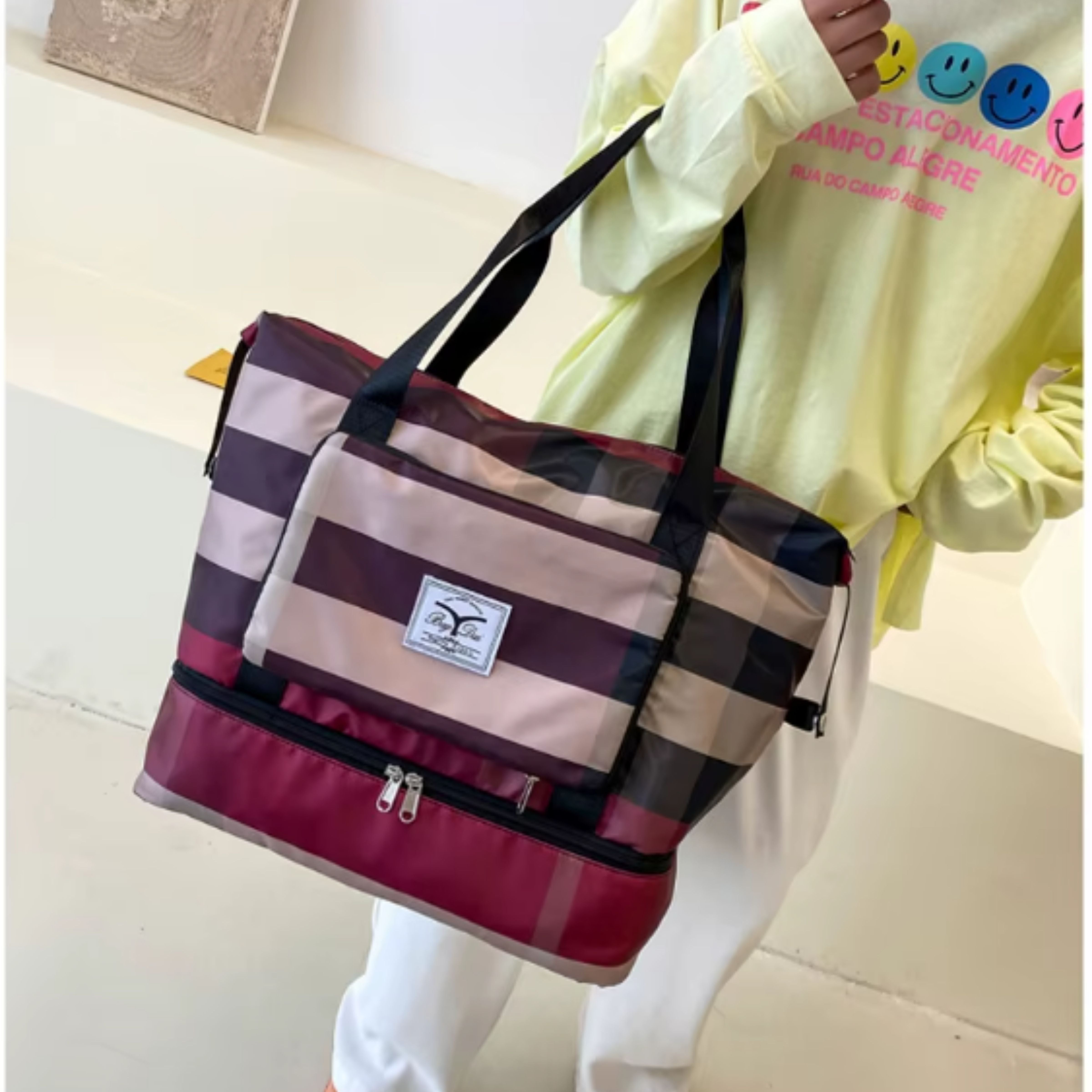 🎒 Sac de Voyage Pliable & Extensible Femme