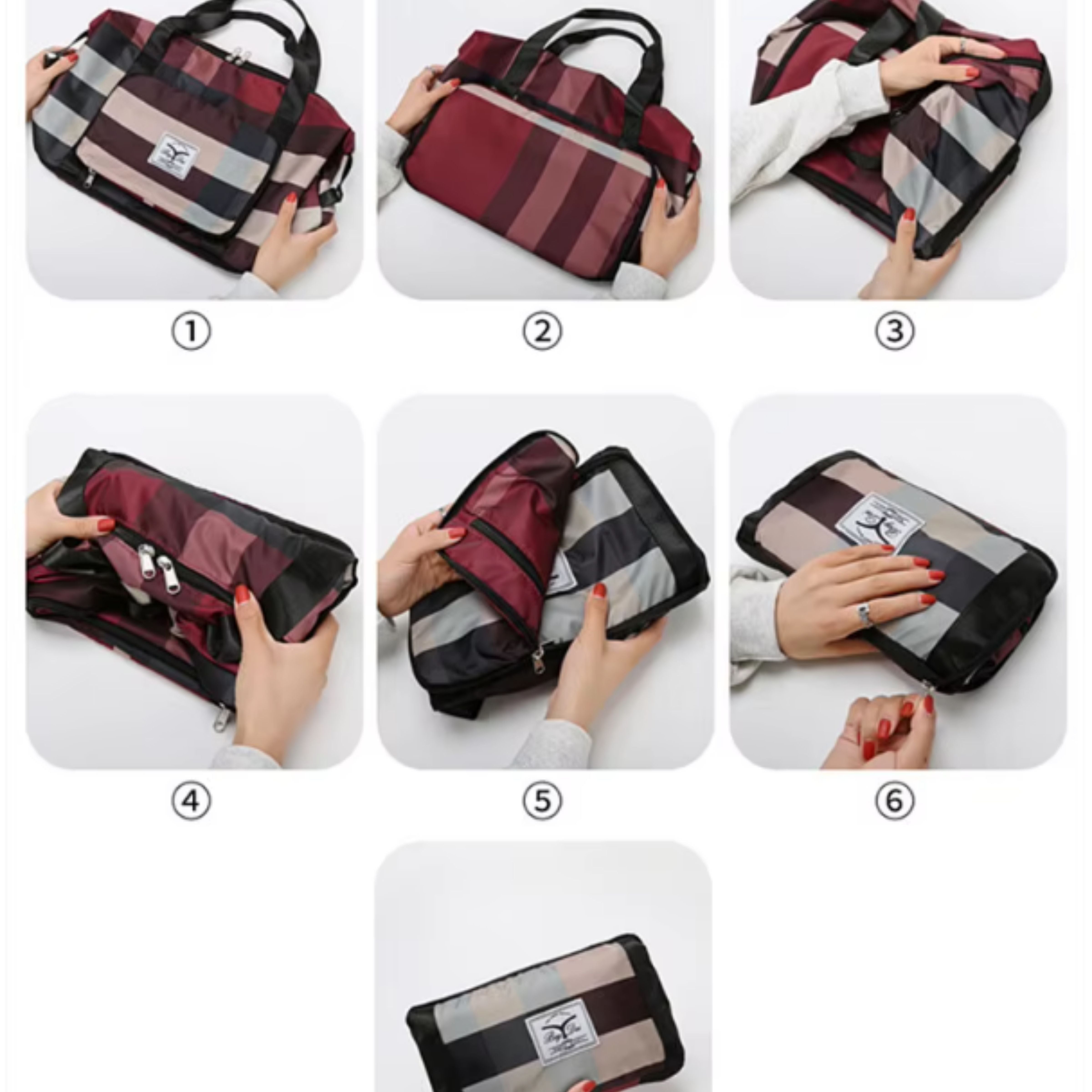 🎒 Sac de Voyage Pliable & Extensible Femme