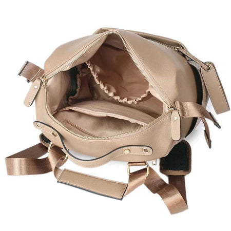 Sac à Langer en Cuir PU Camel