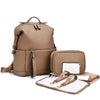 Sac à Langer en Cuir PU Camel